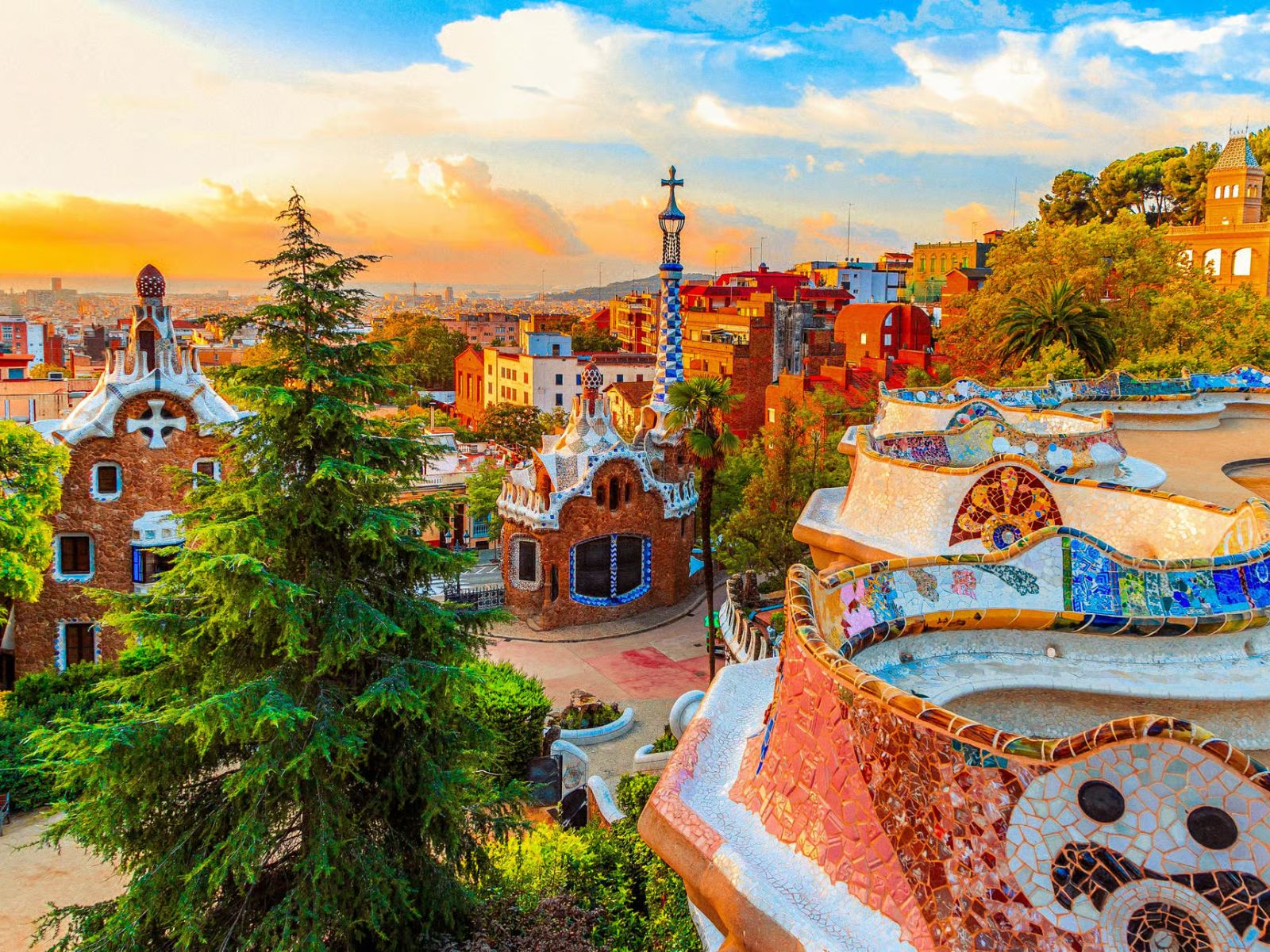 Barcelona: Gaudí’s Park Güell Tour with Fast - Track Ticket - MY WONDER ACCESS