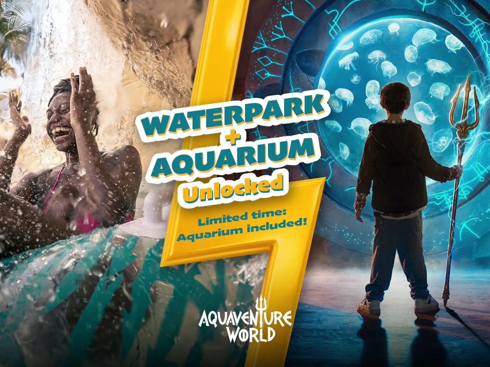 Dubai: Aquaventure World Waterpark Day Pass + FREE Upgrade - MY WONDER ACCESS