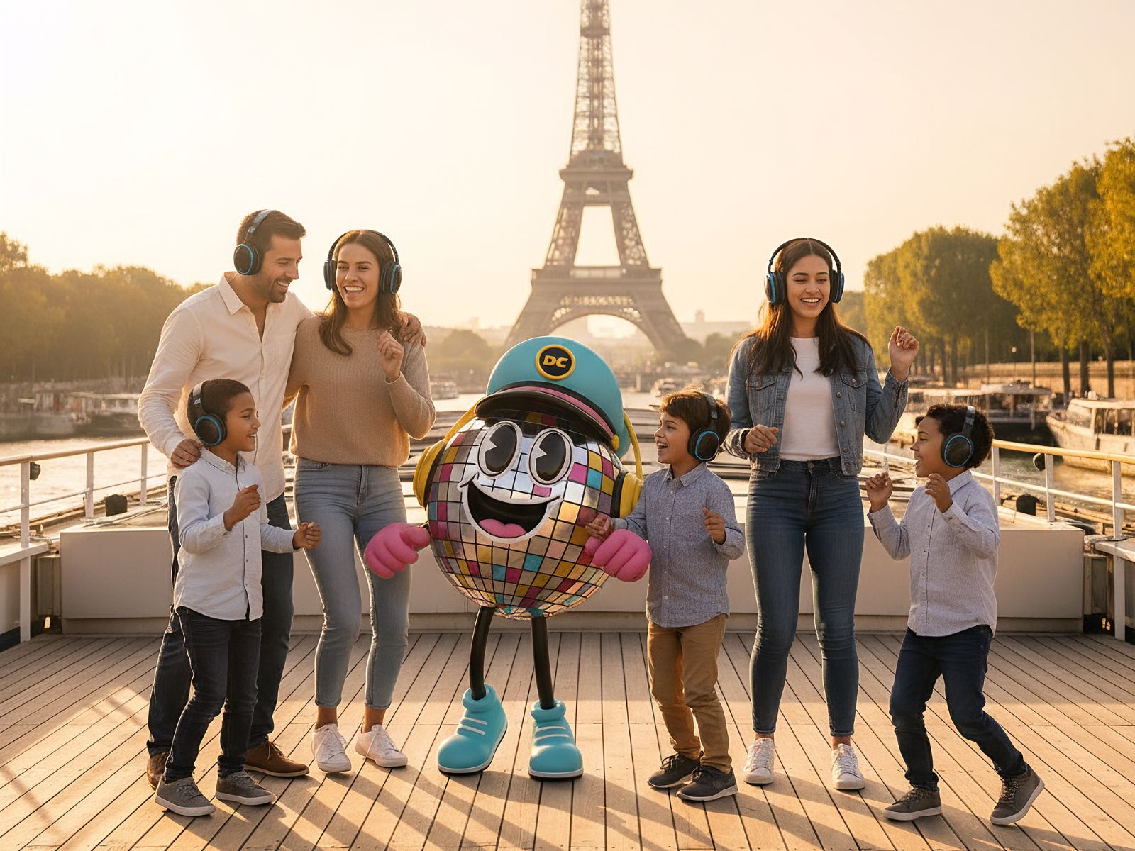 1 - Hour Seine Cruise Musical Experience Day or Evening - MY WONDER ACCESS