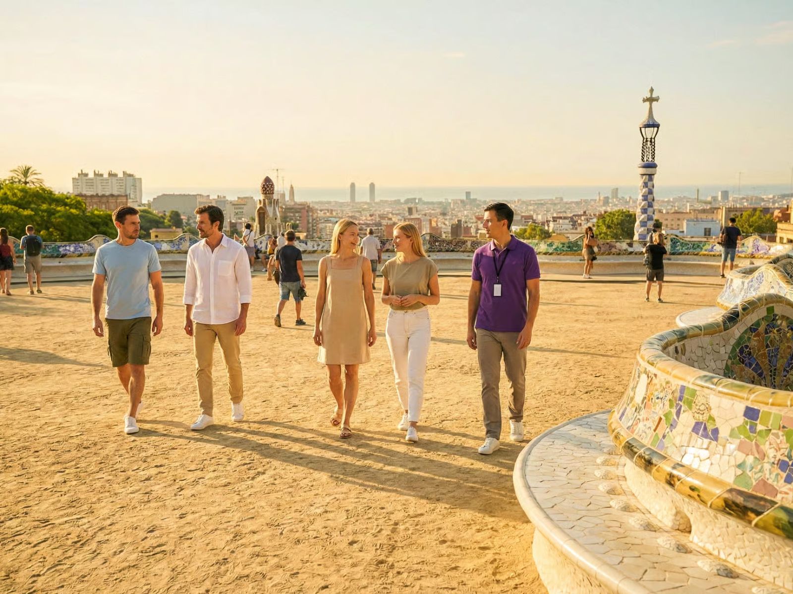 Barcelona: Gaudí’s Park Güell Tour with Fast - Track Ticket - MY WONDER ACCESS