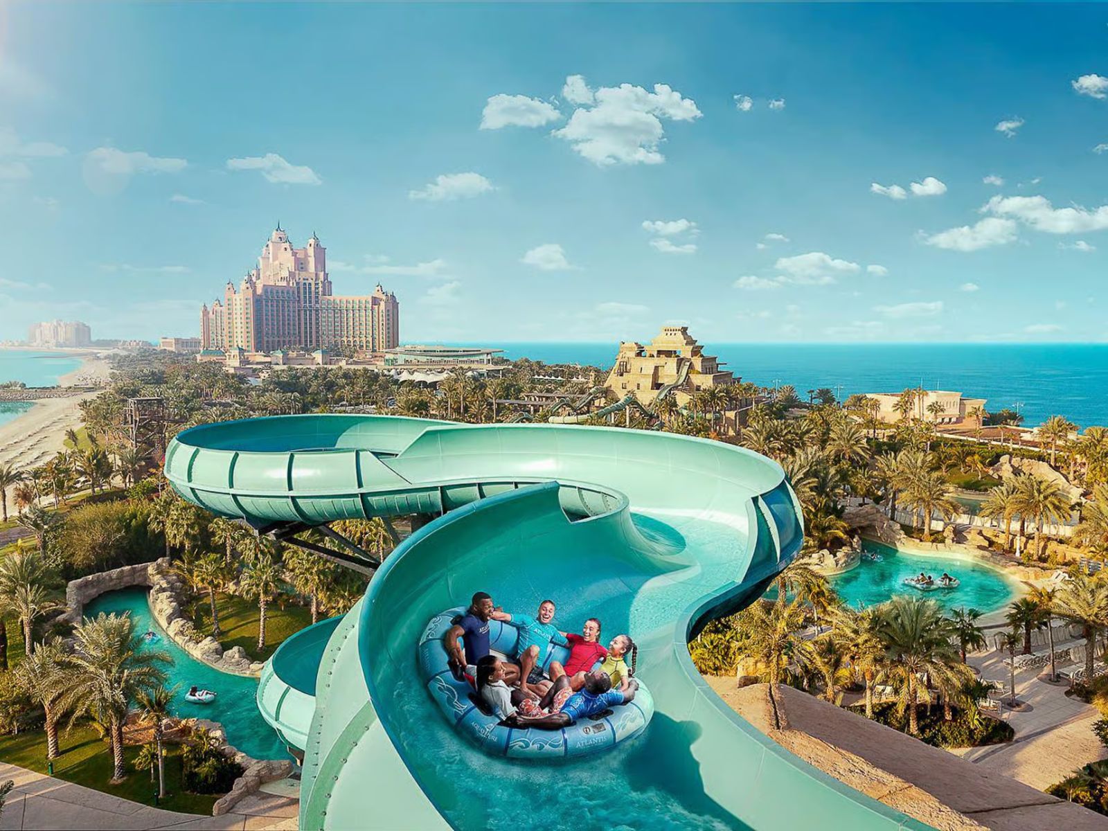 Dubai: Aquaventure World Day Pass with Lost World Aquarium - MY WONDER ACCESS